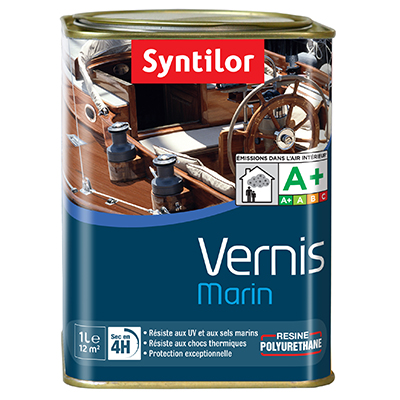 Vernis marin satiné incolore 1L - SYNTILOR